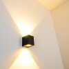 Außenwandleuchte Orsa LED Schwarz, 2-flammig