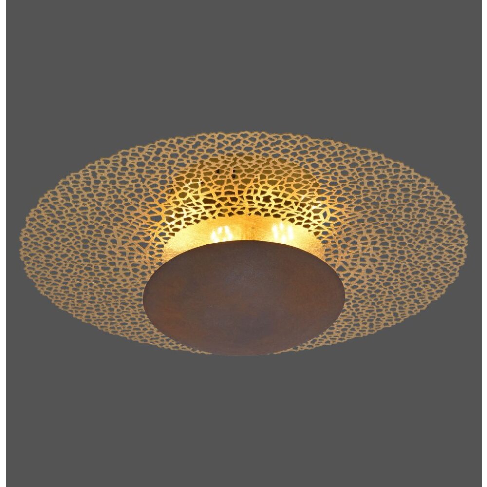 Paul Neuhaus NEVIS Deckenleuchte LED Rostfarben, 1-flammig main product photo