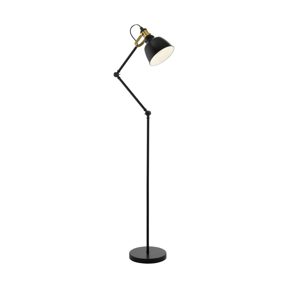 Eglo THORNFORD Stehleuchte Brüniert, Schwarz, 1-flammig main product photo
