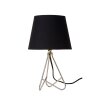 Lucide GITTA Tischlampe Chrom, 1-flammig