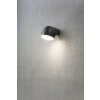 Konstsmide Ferrera Wandleuchte LED Schwarz, 1-flammig