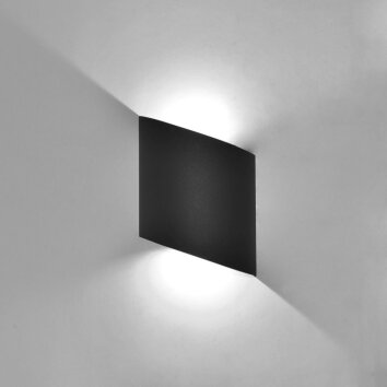 Mantra SOCHI Außenwandleuchte LED Grau, 1-flammig