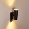 Froslev Außenwandleuchte LED Schwarz, 2-flammig, Bewegungsmelder