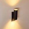 Froslev Außenwandleuchte LED Schwarz, 2-flammig, Bewegungsmelder