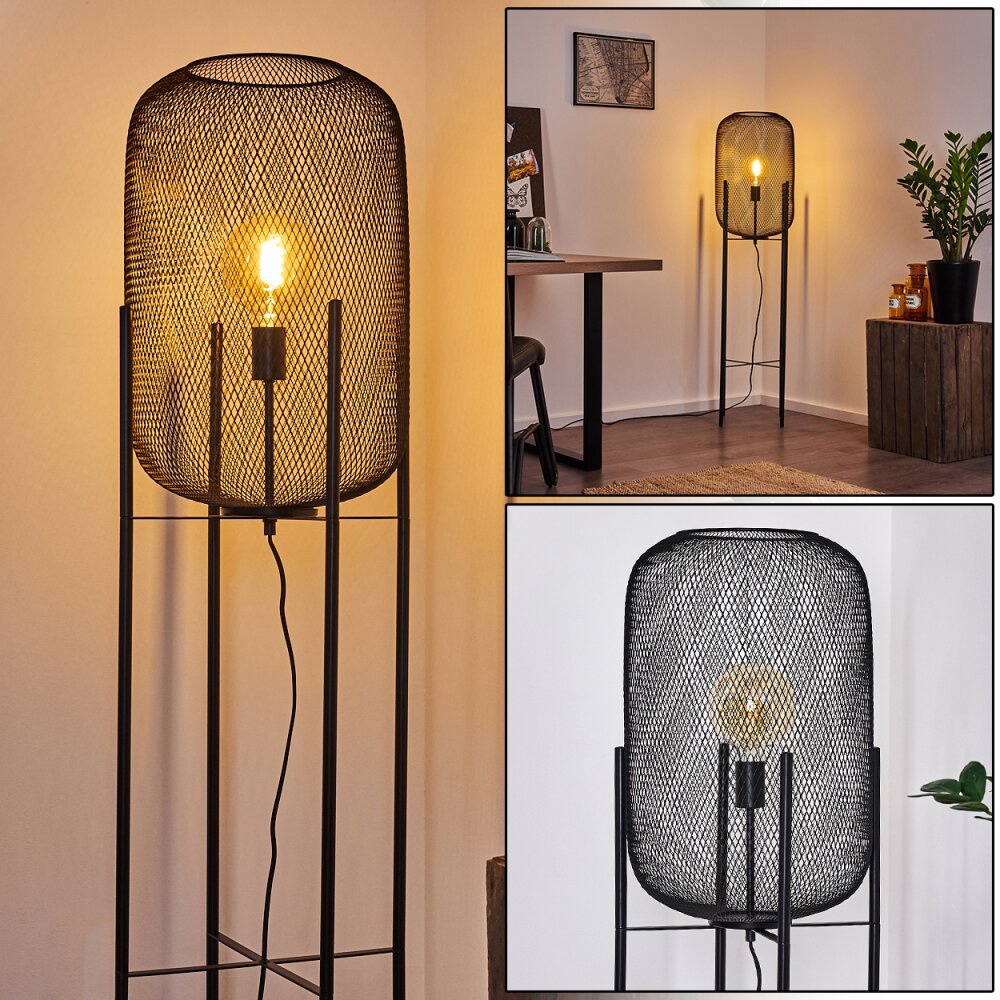 Moholm Stehleuchte Schwarz, 1-flammig main product photo
