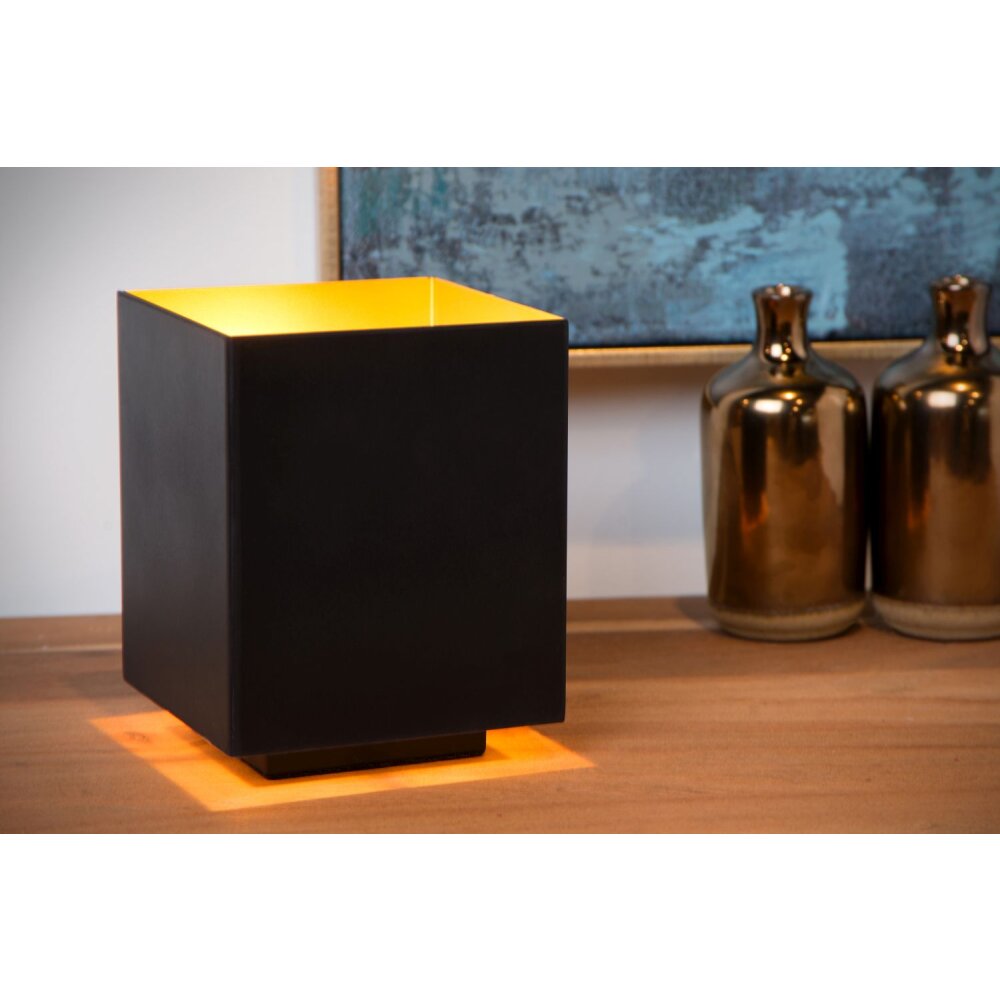 Lucide SUZY Tischlampe Schwarz, 1-flammig main product photo