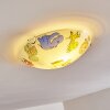 Pizzy Zoo Deckenleuchte Chrom, Weiß, 2-flammig