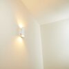 Brachy Außenwandleuchte LED Weiß, 2-flammig