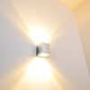 Orsa Außenwandleuchte LED Verzinkt, 2-flammig