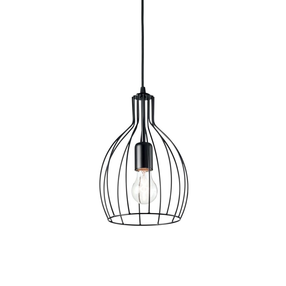 Ideal Lux AMPOLLA Hängeleuchte Schwarz, 1-flammig main product photo