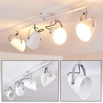 Tihila Deckenleuchte Weiß, 4-flammig