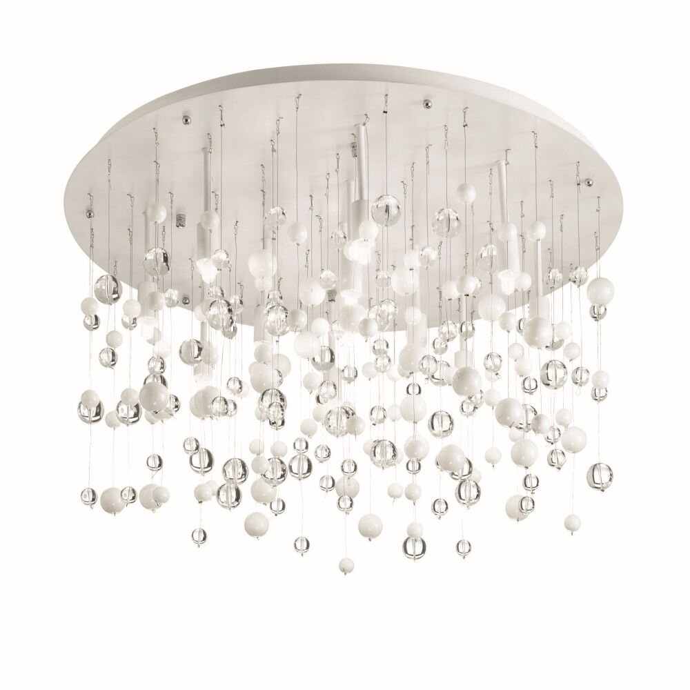 Ideal Lux NEVE Deckenleuchte Weiß, 12-flammig main product photo