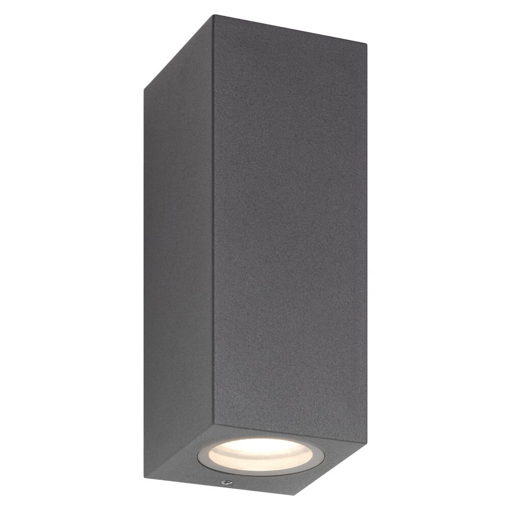 LCD Suhl Außenwandleuchte Grau, 2-flammig main product photo