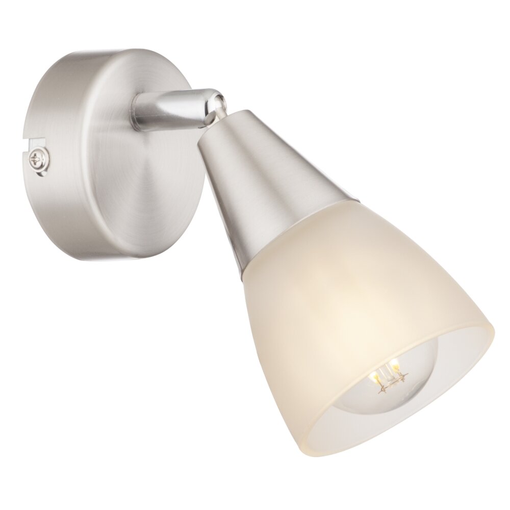 Globo TADEUS Wandstrahler Nickel-Matt, 1-flammig main product photo