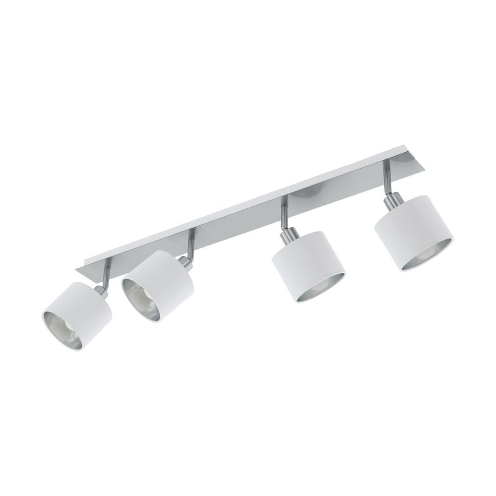 Eglo VALBIANO Spot Nickel-Matt, Weiß, 4-flammig main product photo