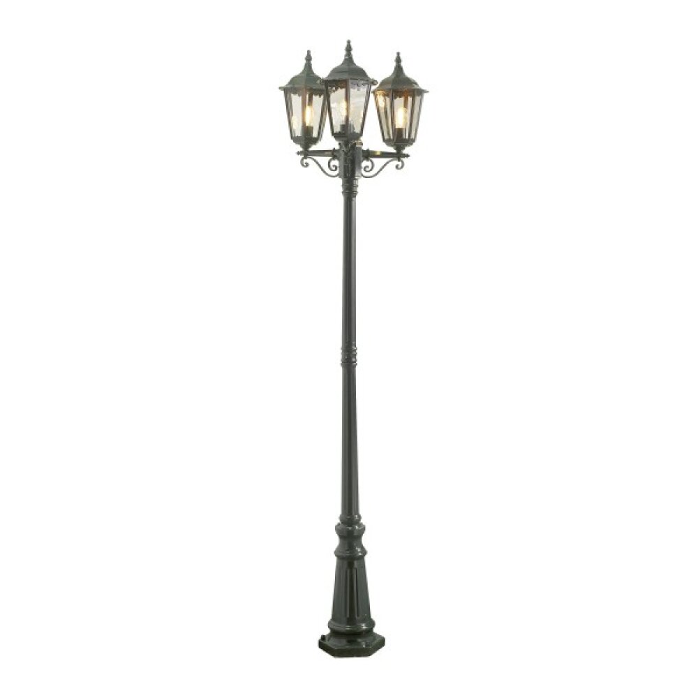 Konstsmide Firenze Kandelaber Grün, 3-flammig main product photo