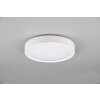 Trio Leuchten CLARIMO Deckenleuchte LED Weiß, 1-flammig
