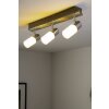 Trio Leuchten CLAPTON Deckenleuchte LED Aluminium, Chrom, Edelstahl, 3-flammig