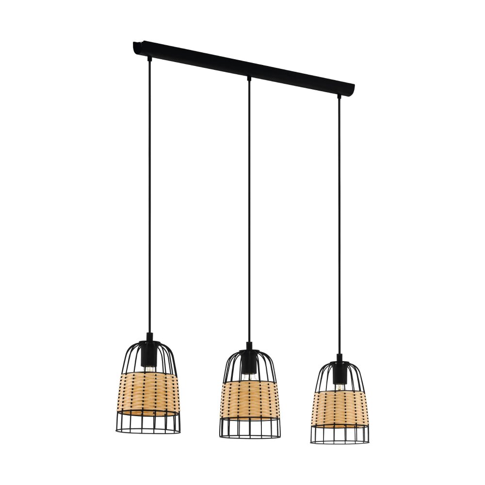 Eglo Leuchten ANWICK Hängeleuchte Schwarz, 3-flammig main product photo