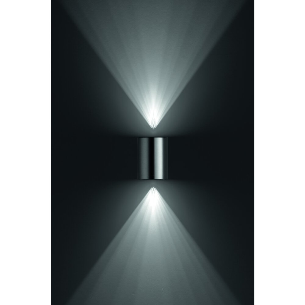 Philips Buxus Außenwandleuchte LED Edelstahl, 2-flammig main product photo