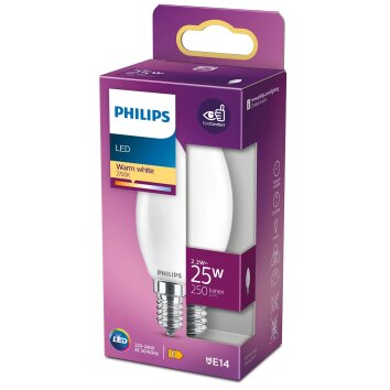 Philips LED E14 2,2 Watt 2700 Kelvin 250 Lumen