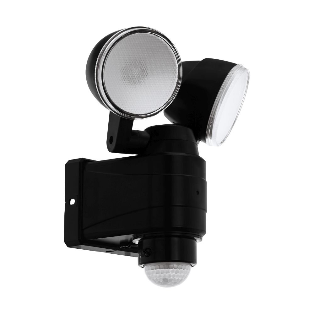 EGLO CASABAS Wandleuchte LED Schwarz, 2-flammig, Bewegungsmelder main product photo