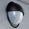 Carano Außenwandleuchte LED Schwarz, 1-flammig, Bewegungsmelder
