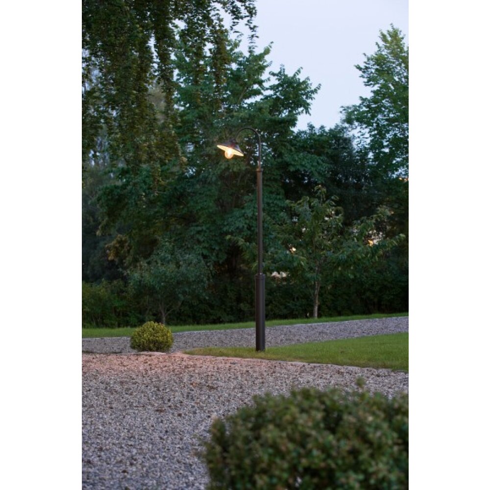 Konstsmide Vega Wegeleuchte Schwarz, 1-flammig main product photo
