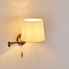 Neuville Wandleuchte Nickel-Matt, 1-flammig
