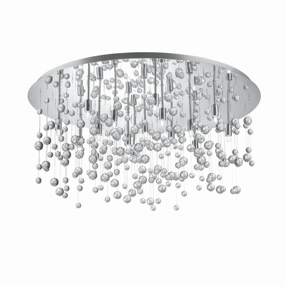 Ideal Lux NEVE Deckenleuchte Chrom, 15-flammig main product photo