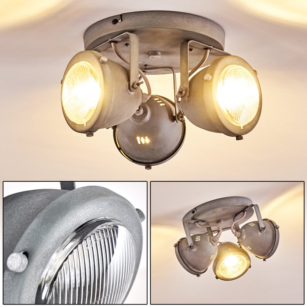 Glostrup Deckenleuchte LED Grau, 3-flammig main product photo