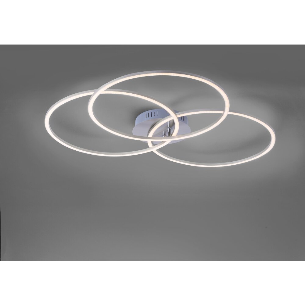 Leuchten Direkt IVANKA Deckenleuchte LED Nickel-Matt 14539-55
