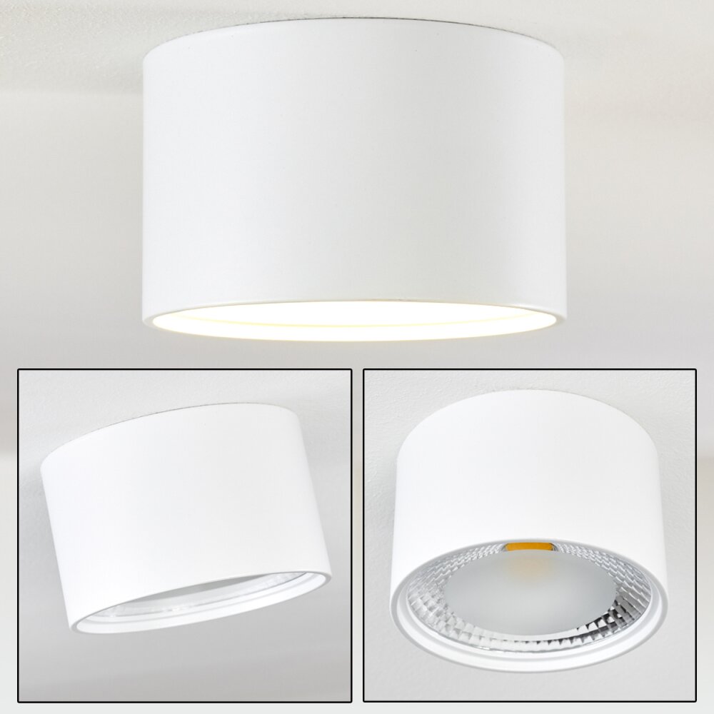 Kristallo Deckenleuchte LED Weiß, 1-flammig main product photo