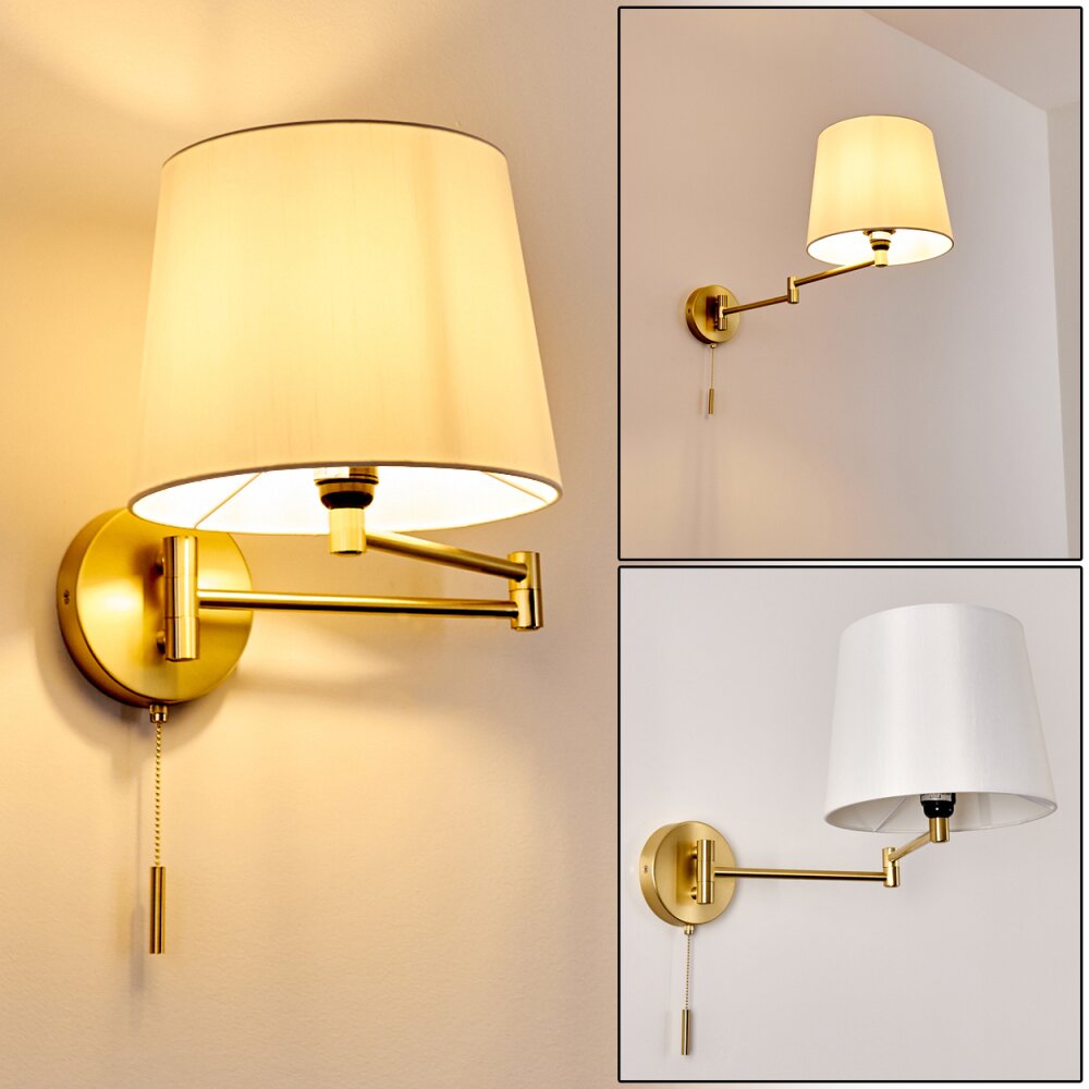Neuville Wandleuchte Messing, 1-flammig main product photo