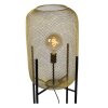 Lucide MESH Stehlampe Gold, 1-flammig