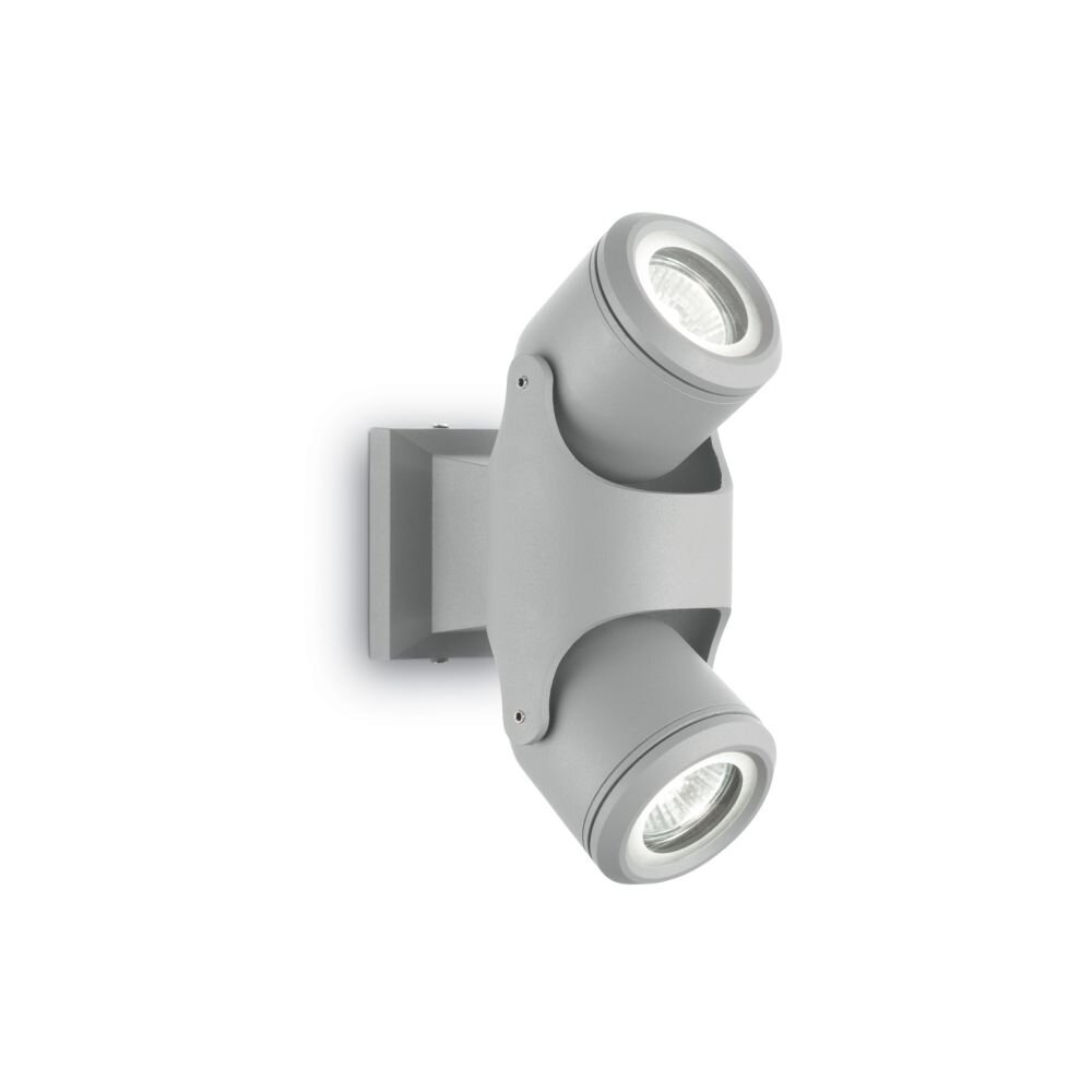 Ideal Lux XENO Aussenwandleuchte Grau, 2-flammig main product photo