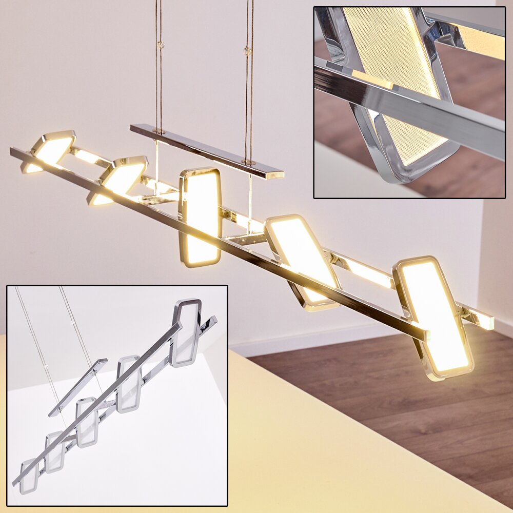 Gravendal Pendelleuchte LED Chrom, 5-flammig main product photo