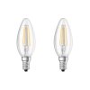 Osram LED 2er Set E14 4 Watt 2700 Kelvin 470 Lumen