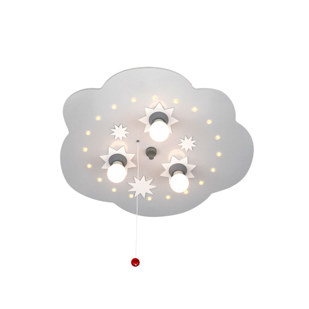 Elobra STERNENWOLKE Deckenleuchte Silber, 3-flammig main product photo