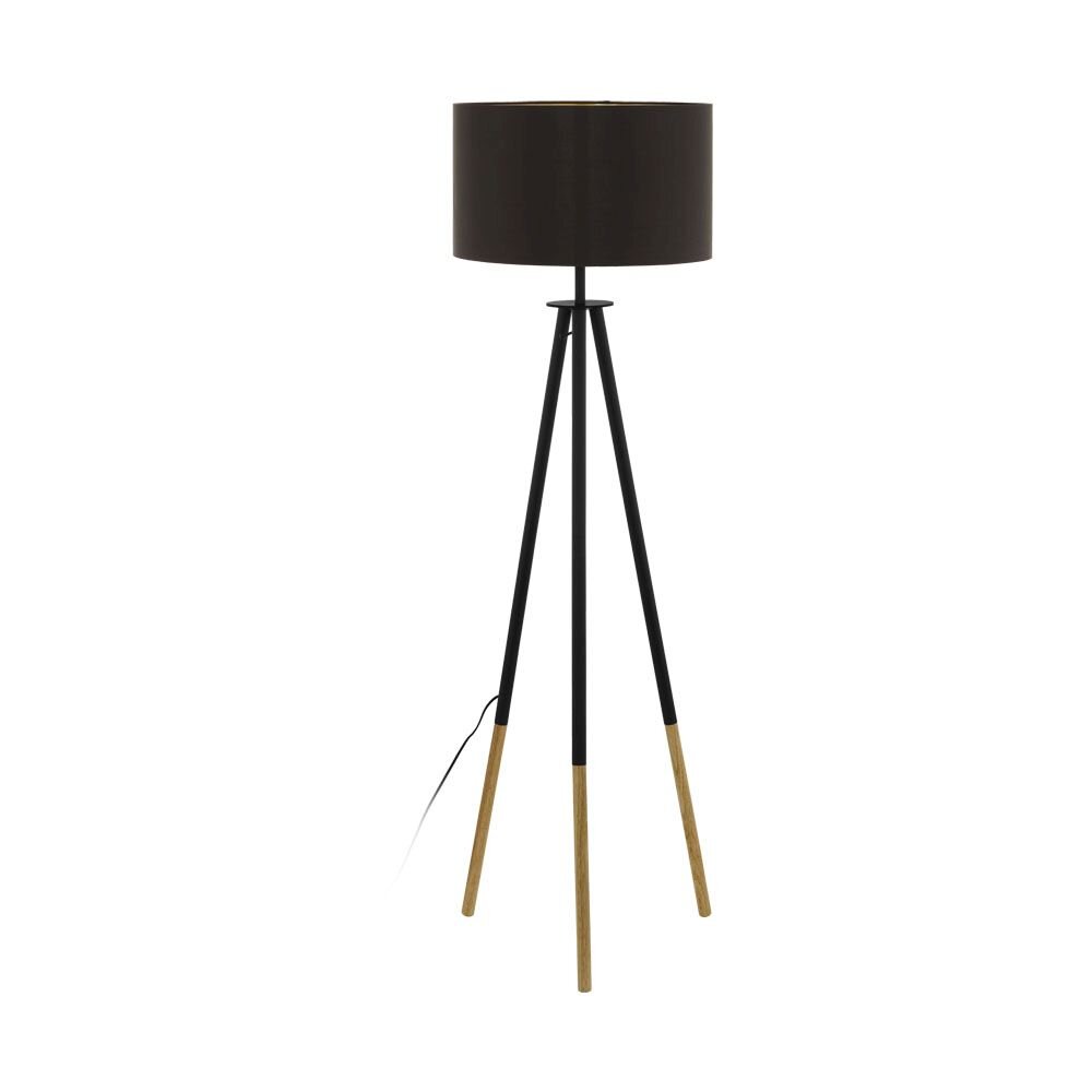 Eglo BIDFORD Stehleuchte Braun, 1-flammig main product photo