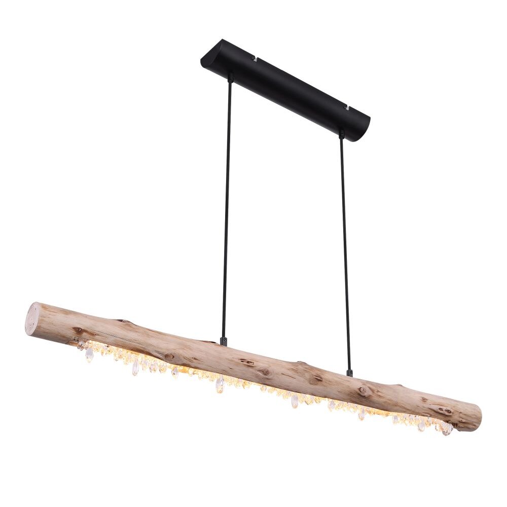 Globo FELICITAS Hängeleuchte LED Schwarz, 1-flammig main product photo
