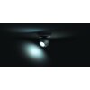 Philips Hue Ambiance White Buckram Deckenspot Basis-Set Schwarz, 1-flammig, Fernbedienung