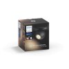 Philips Hue Ambiance White Buckram Deckenspot Basis-Set Schwarz, 1-flammig, Fernbedienung