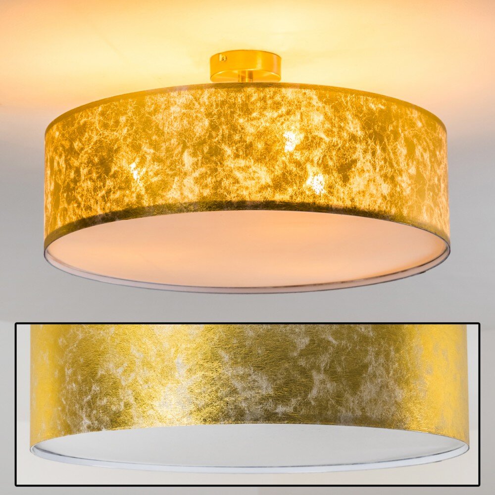 Foggia Deckenleuchte Gold, 3-flammig main product photo