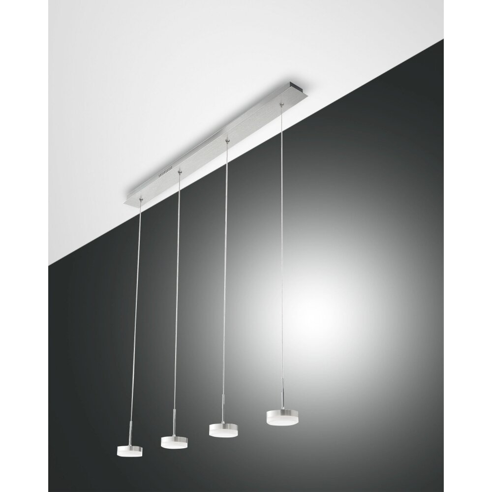 Fabas Luce Dunk Pendelleuchte LED Aluminium, 4-flammig main product photo