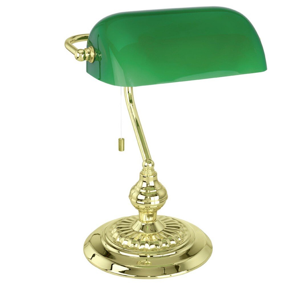 Eglo BANKER Schreibtischleuchte Messing, 1-flammig main product photo