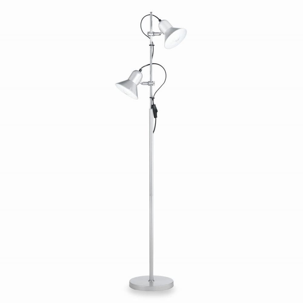 Ideal Lux POLLY Stehleuchte Silber, 2-flammig main product photo