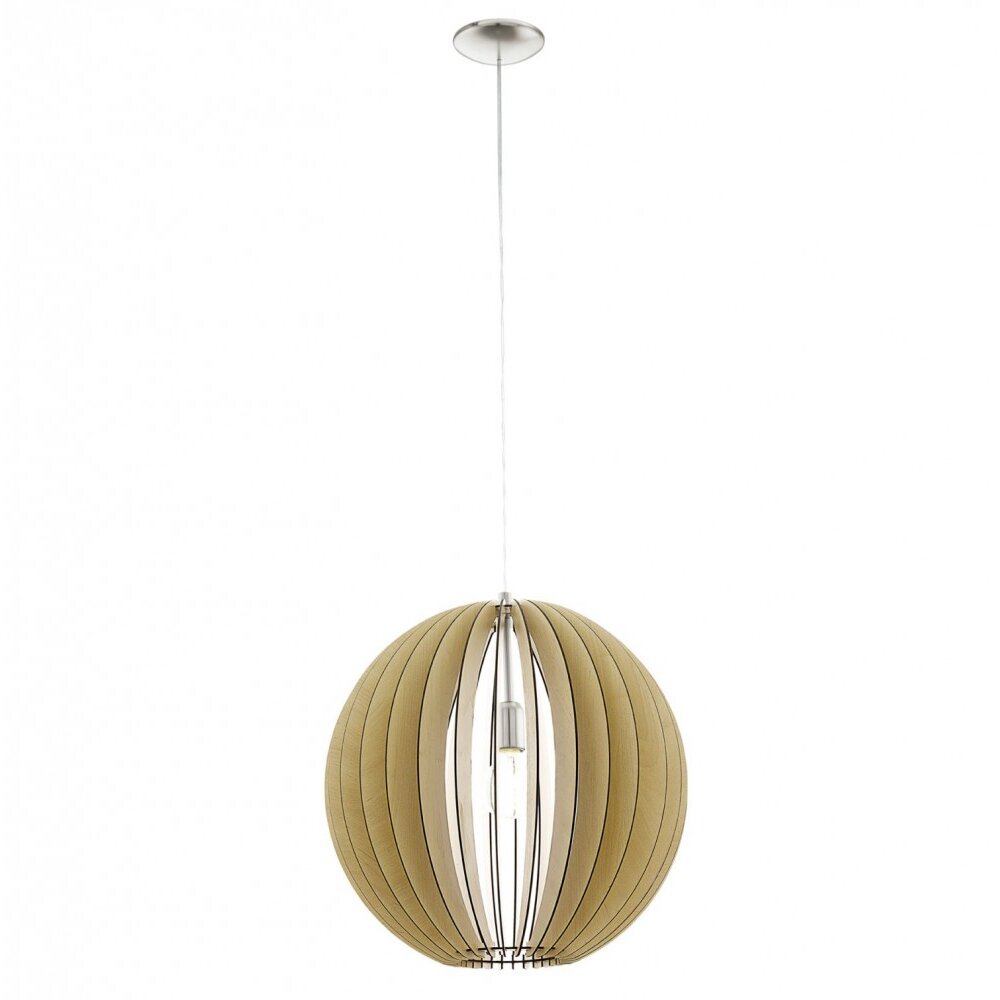 Eglo COSSANO Pendelleuchte Nickel-Matt, 1-flammig main product photo