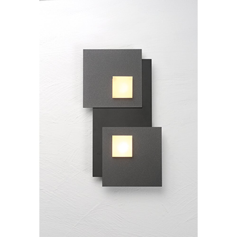 Bopp PIXEL 2.0 Wandleuchte LED Schwarz, 2-flammig main product photo