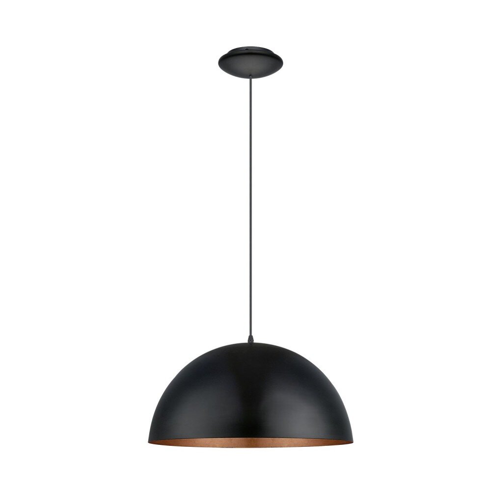 Eglo GAETANO 1 Pendelleuchte Kupferfarben, Schwarz, 1-flammig main product photo